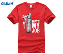 Load image into Gallery viewer, Arborist - Don't try this at home T-shirt 2020
