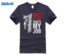 Load image into Gallery viewer, Arborist - Don't try this at home T-shirt 2020